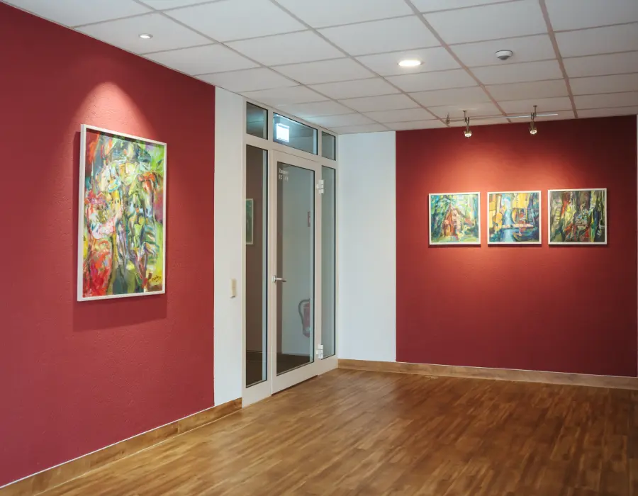 kunst in den fluren