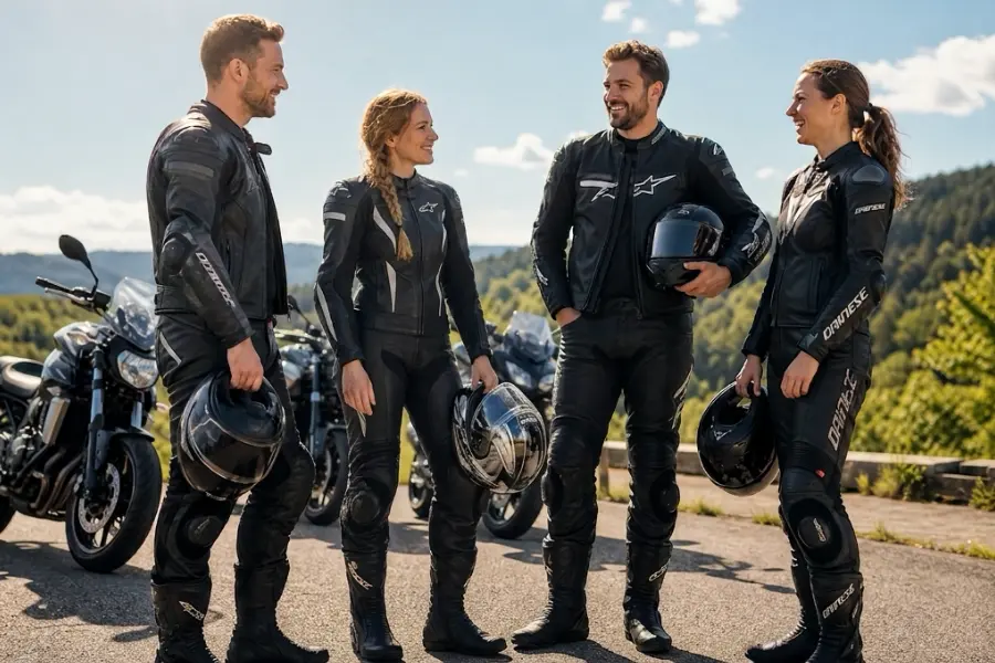 Motorradfreundliche Unterkunft